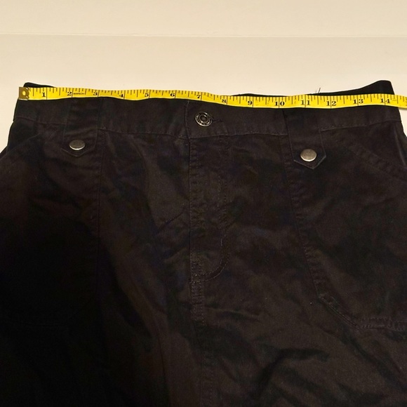 Moments Black Skirt With Utility Pockets - Picture 6 of 8